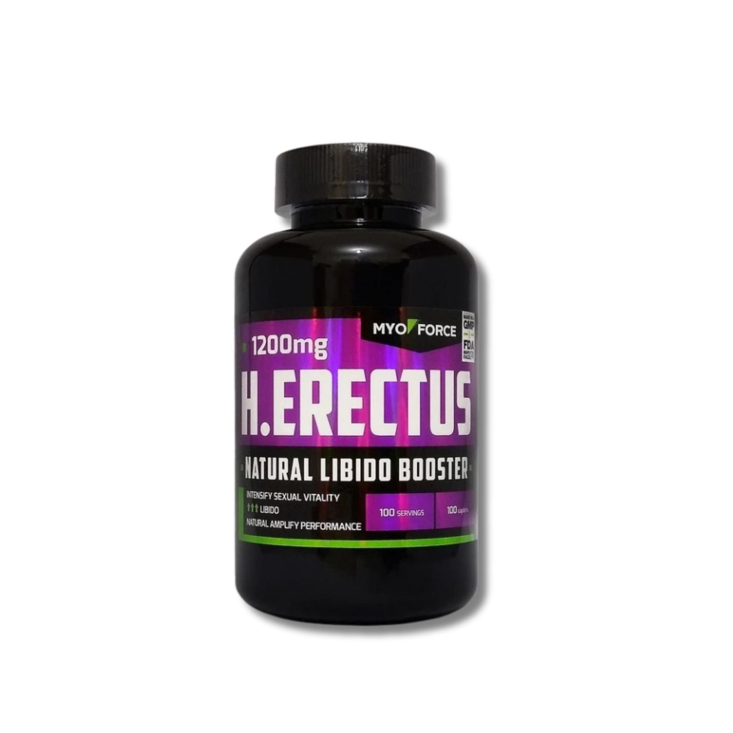 H Erectus 120mg - O Poder da Performance e Vitalidade Masculina + Frete Grátis