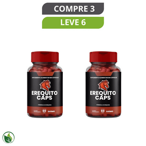 Erequito Caps - Suplemento Alimentar + Frete Grátis