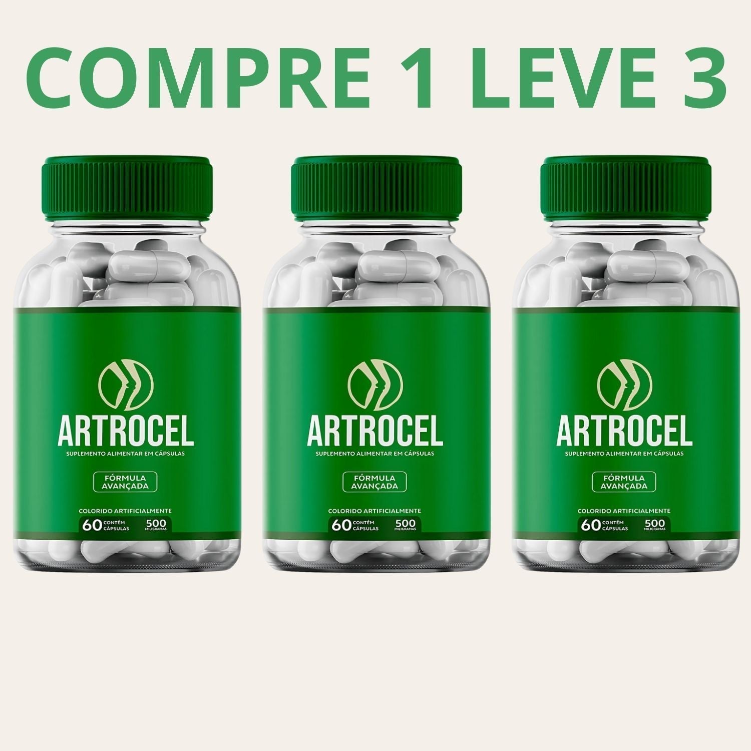Artrocel 60 Cápsulas - Fórmula Avançada