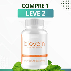 Biovein Original 60 Cápsulas - Suplemento Natural - Promoção Exclusiva + Frete Grátis