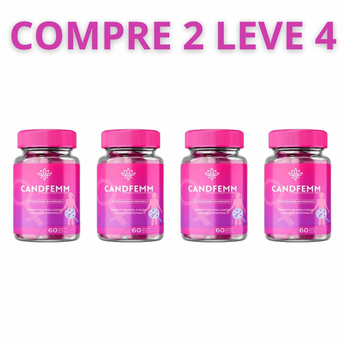Candfemm - Suplemento Natural - Promoção Exclusiva + Frete Grátis