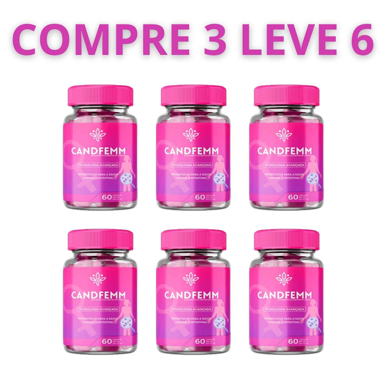 Candfemm - Suplemento Natural - Promoção Exclusiva + Frete Grátis