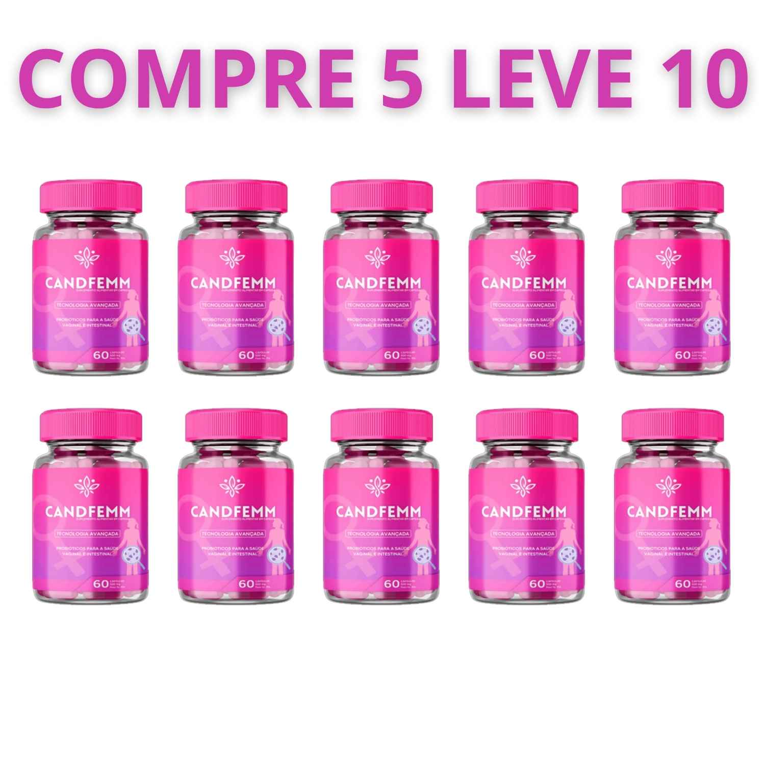 Candfemm - Suplemento Natural - Promoção Exclusiva + Frete Grátis