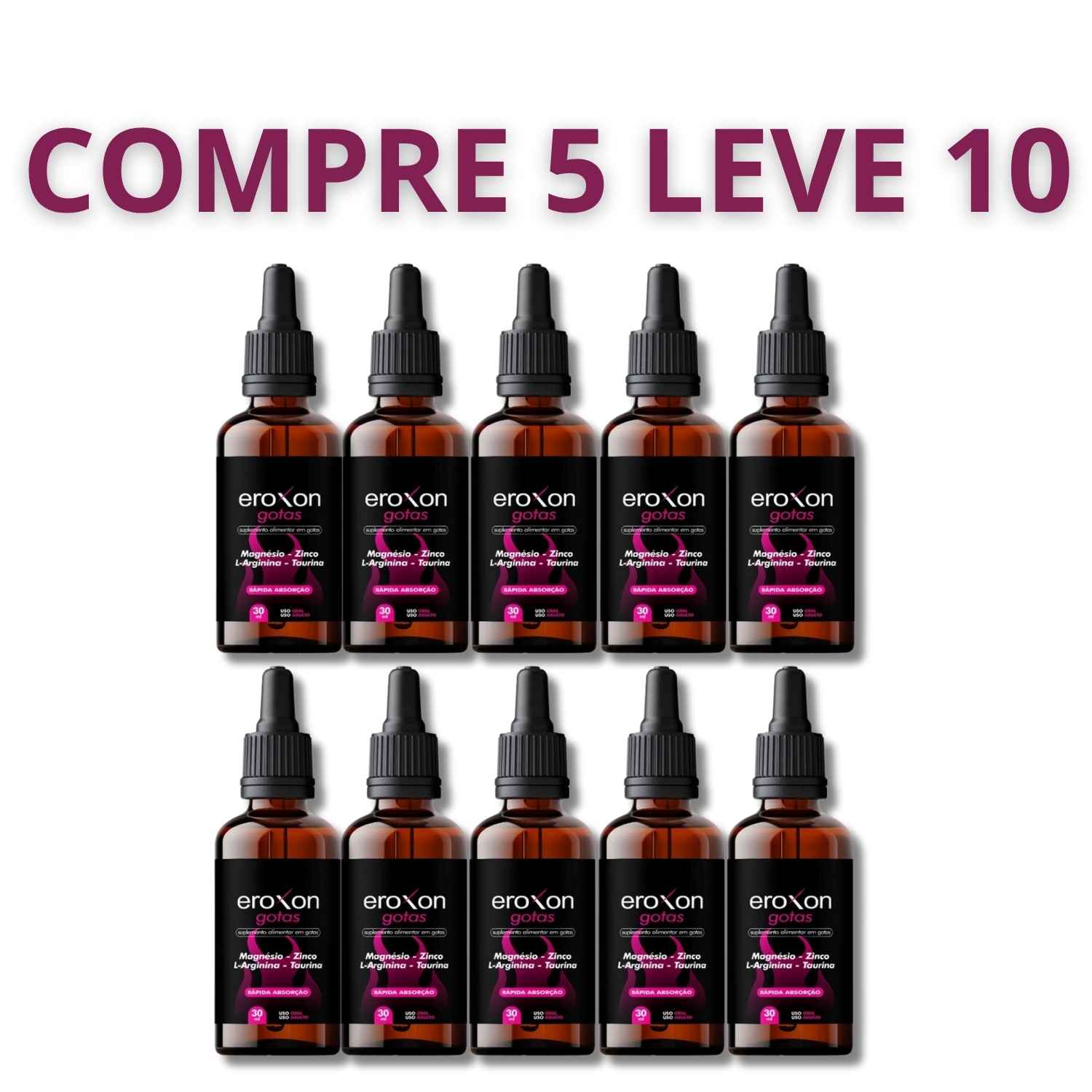 Eroxon 30ml - Melhora o Desempenho e Intensifica a Sensação de Prazer + Frete Gratis