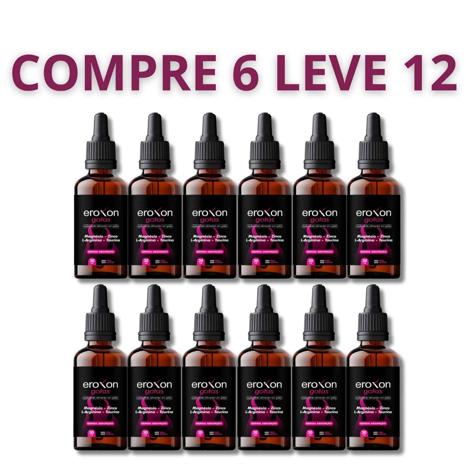Eroxon 30ml - Melhora o Desempenho e Intensifica a Sensação de Prazer + Frete Gratis
