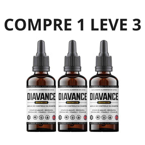 Diavance Premium 30ml - Saúde e Controle de Diabetes + Frete Grátis
