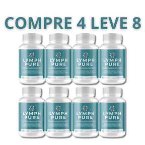 Lymph Pure 60 Cápsulas - Elimina Inchaço e Melhora a Saúde + Frete Grátis