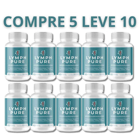 Lymph Pure 60 Cápsulas - Elimina Inchaço e Melhora a Saúde + Frete Grátis