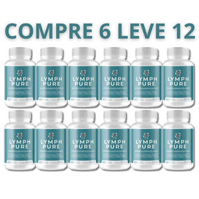 Lymph Pure 60 Cápsulas - Elimina Inchaço e Melhora a Saúde + Frete Grátis