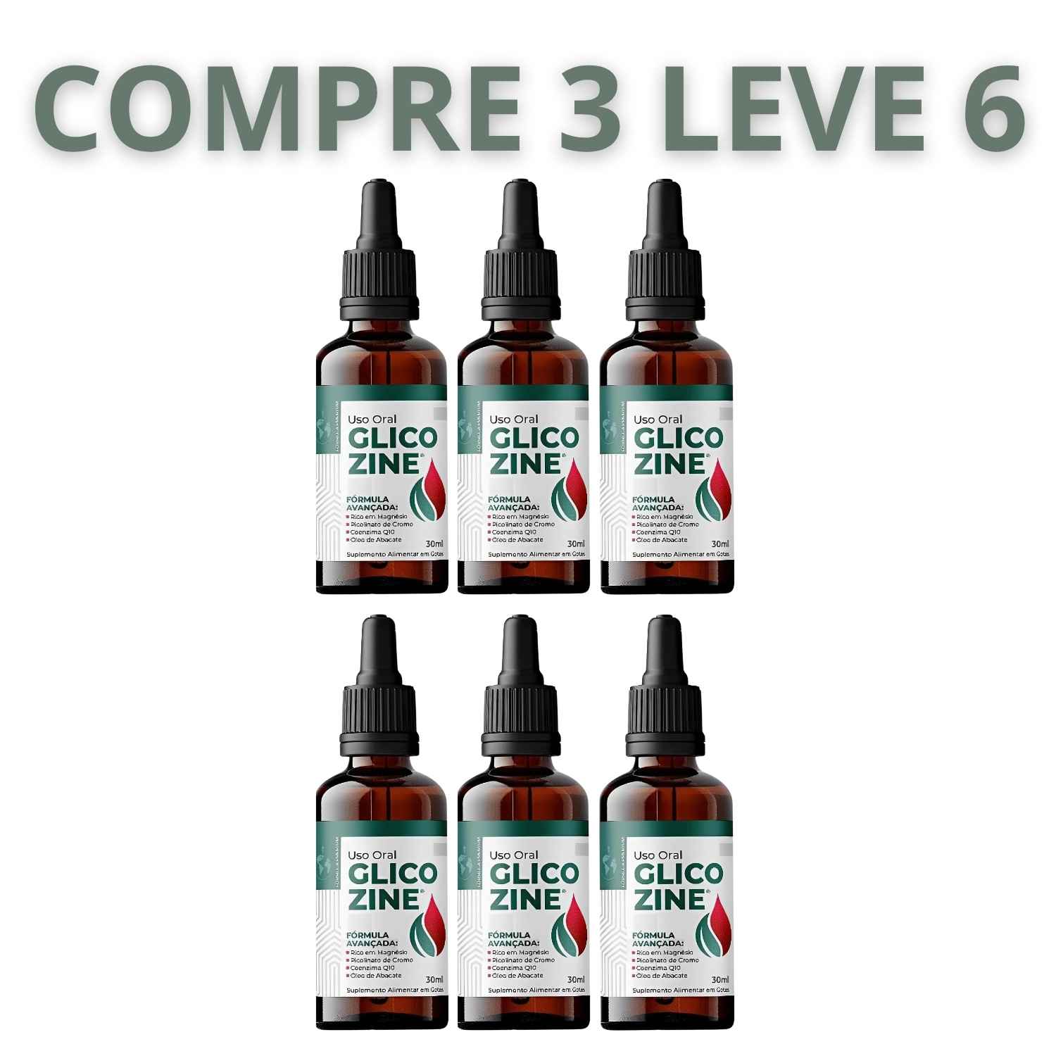 Glicozine: Equilíbrio Glicêmico Natural, Energia Renovada + Frete Grátis