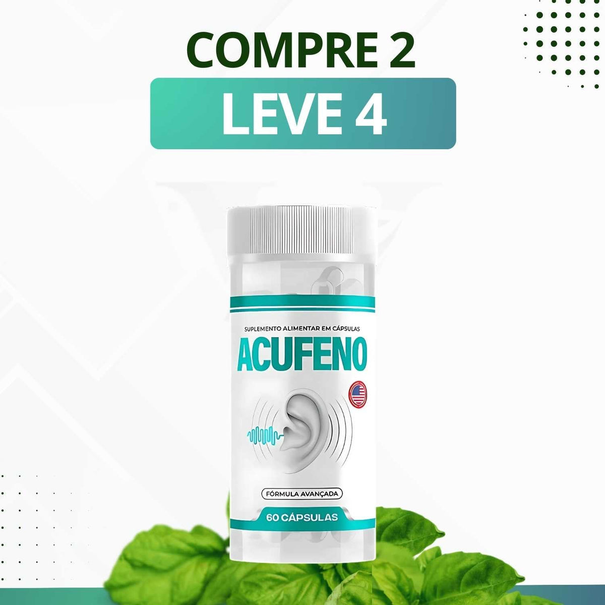 Acufeno - Suplemento Alimentar - Promoção Exclusiva + Frete Grátis